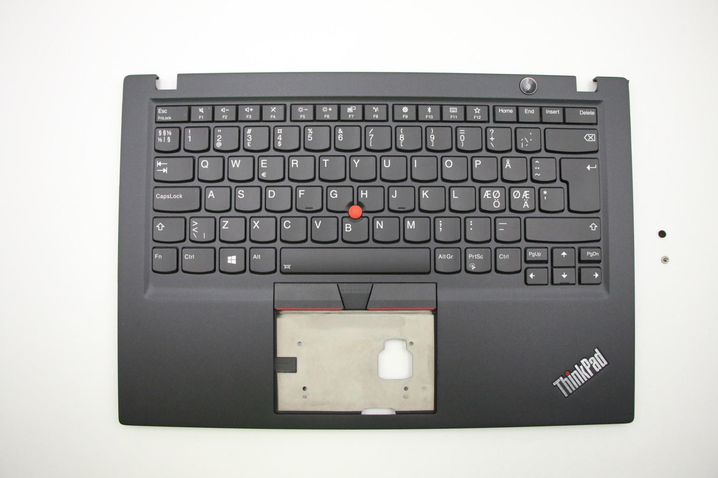 Lenovo Ft491 Log Up Assy W/Bl Kb Blk - 02HM224