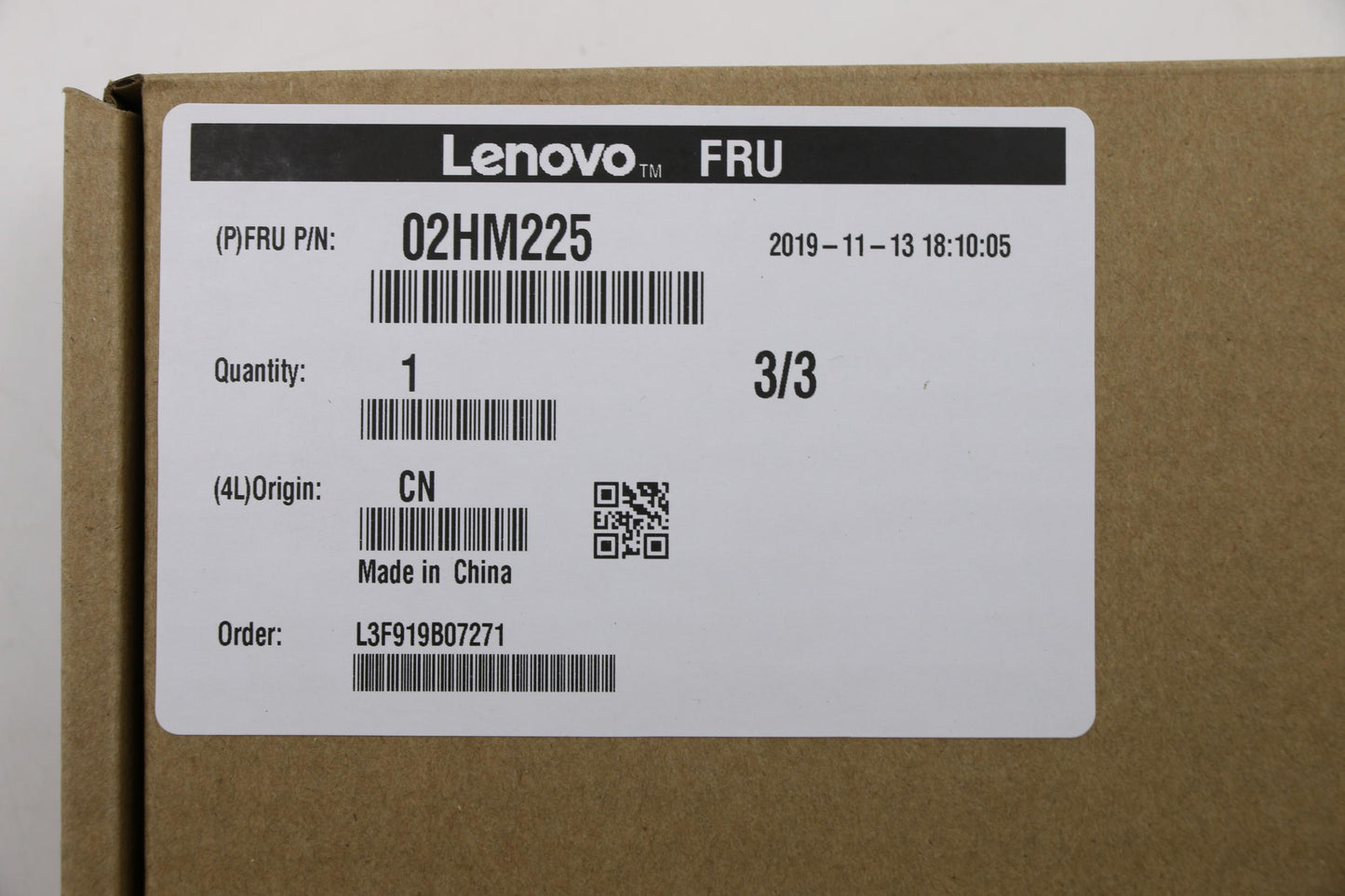 Lenovo Ft491 Log Up Assy W/Bl Kb Blk - 02HM225