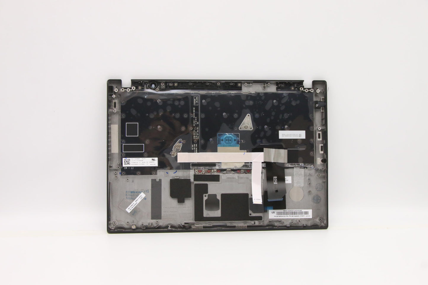 Lenovo Ft491 Log Up Assy W/Bl Kb Blk - 02HM226