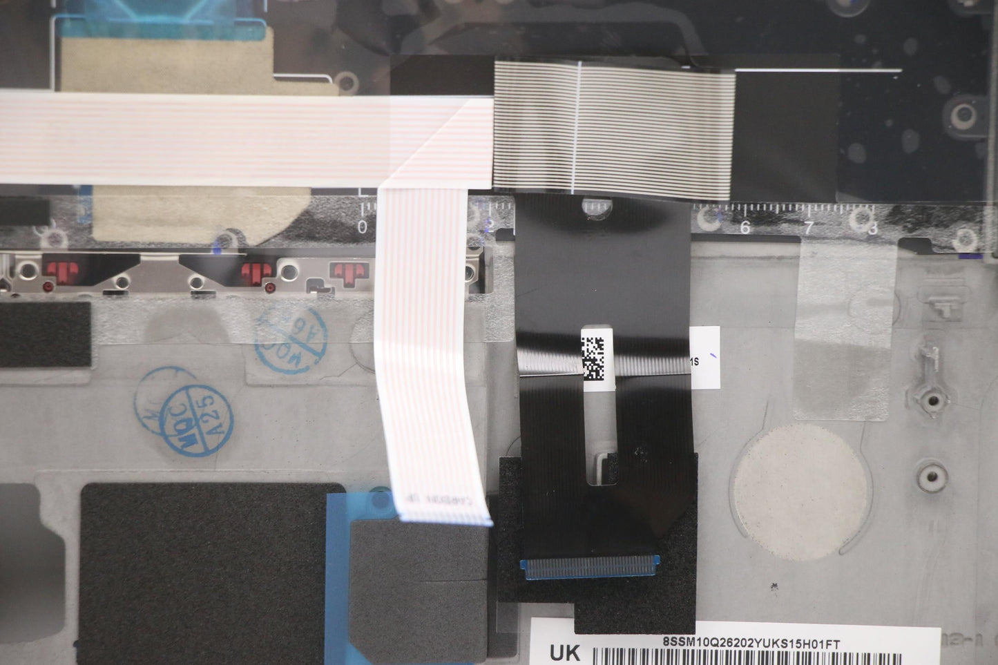 Lenovo Ft491 Log Up Assy W/Bl Kb Blk - 02HM227