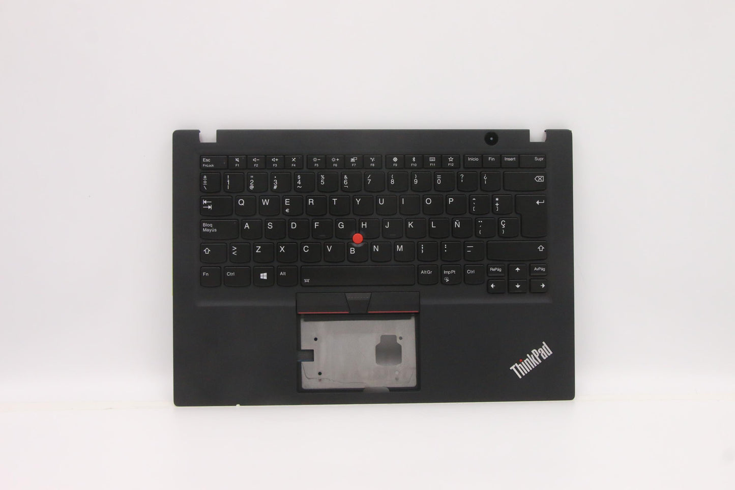 Lenovo Ft491 Log Up Assy W/Bl Kb Blk - 02HM228