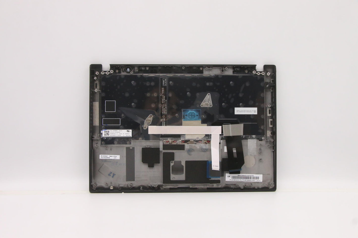 Lenovo Ft491 Log Up Assy W/Bl Kb Blk - 02HM228