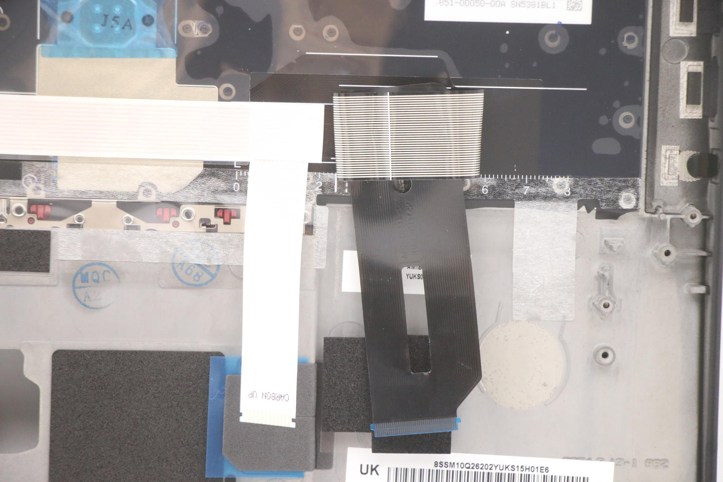 Lenovo Ft491 Log Up Assy W/Bl Kb Blk - 02HM228