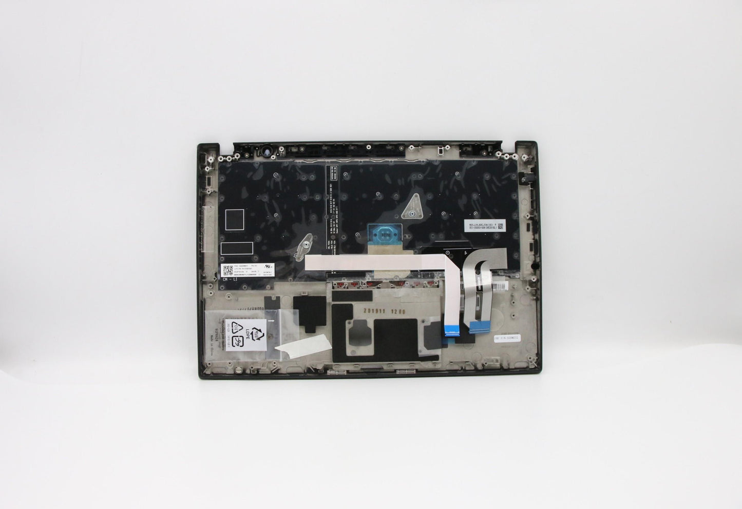 Lenovo Ft491 Log Up Assy W/Bl Kb Blk - 02HM232