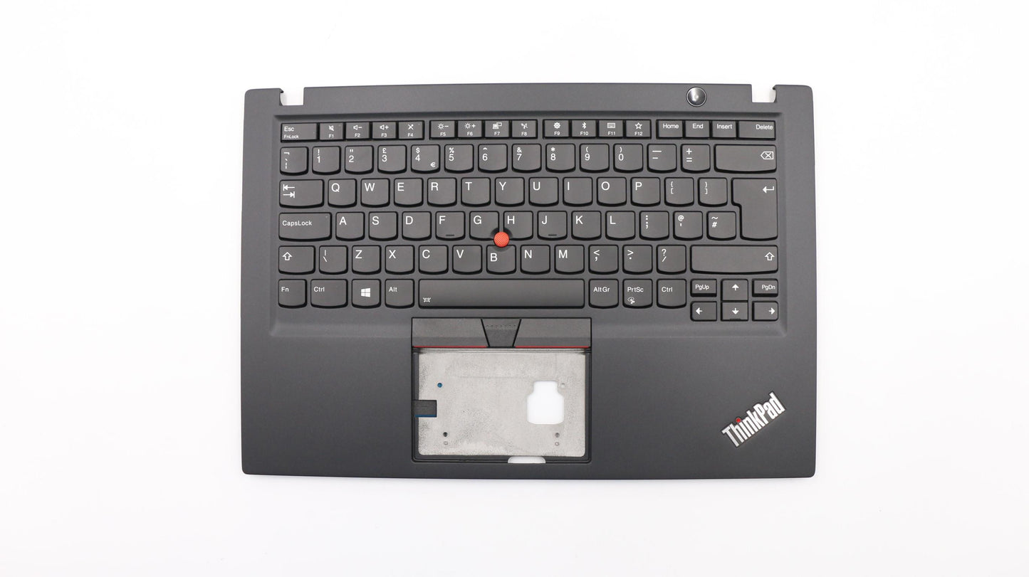 Lenovo Ft491 Log Up Assy W/Bl Kb Blk - 02HM235