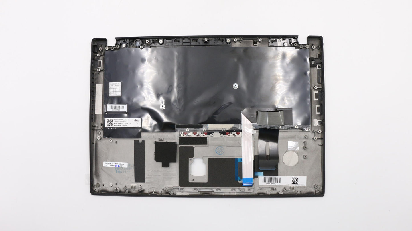 Lenovo Ft491 Log Up Assy W/Bl Kb Blk - 02HM235