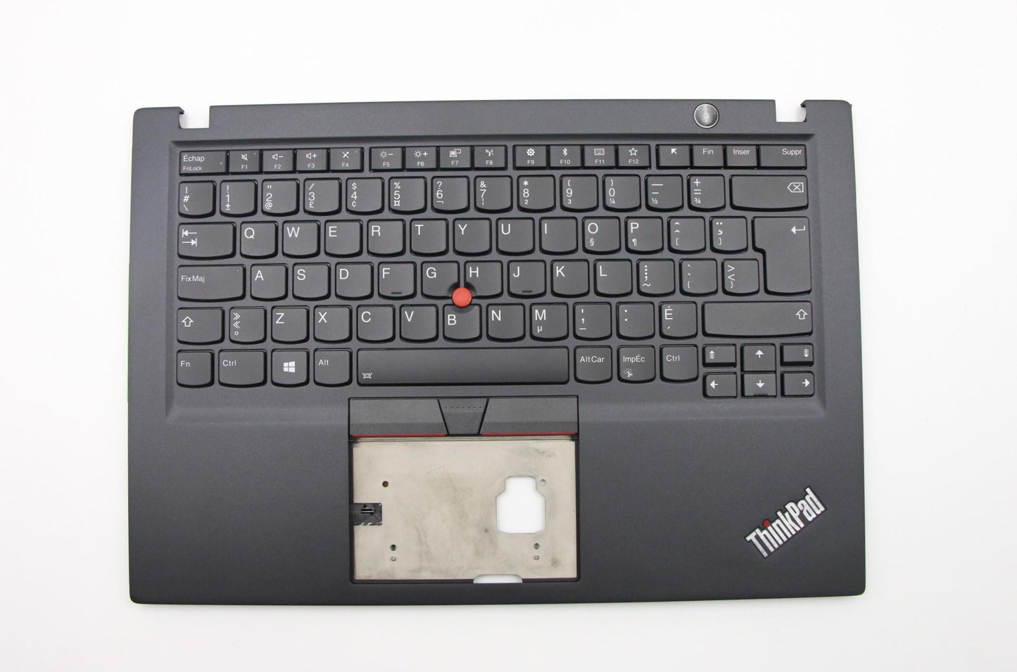 Lenovo Ft491 Log Up Assy W/Bl Kb Blk - 02HM236