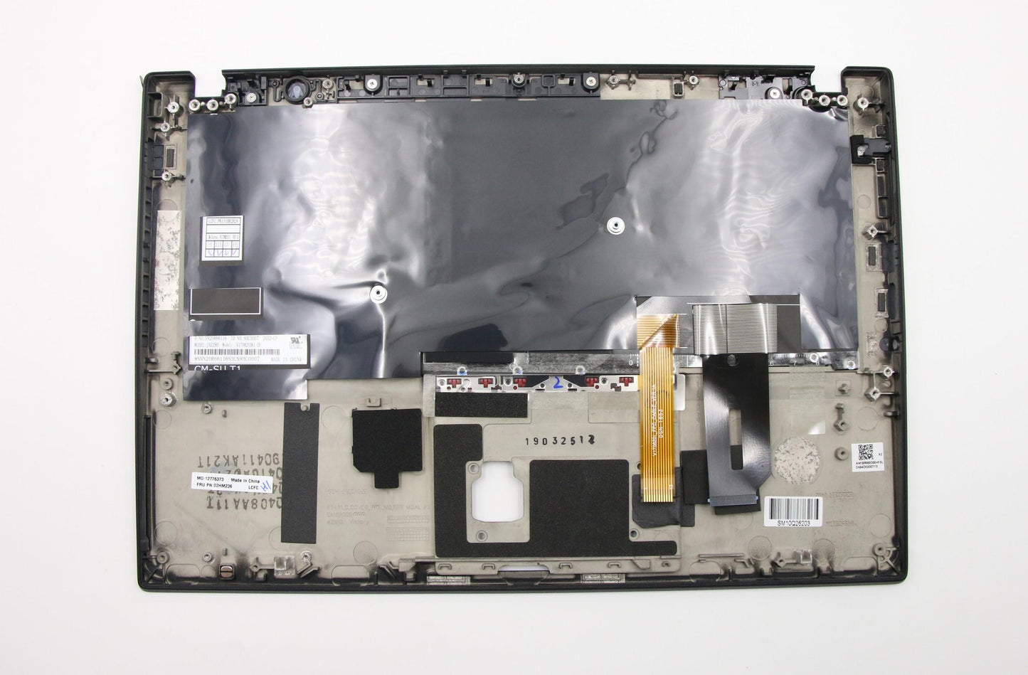 Lenovo Ft491 Log Up Assy W/Bl Kb Blk - 02HM236