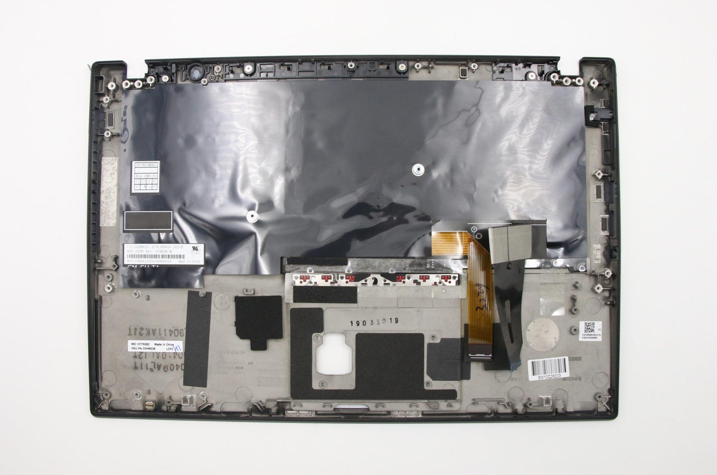 Lenovo Ft491 Log Up Assy W/Bl Kb Blk - 02HM238