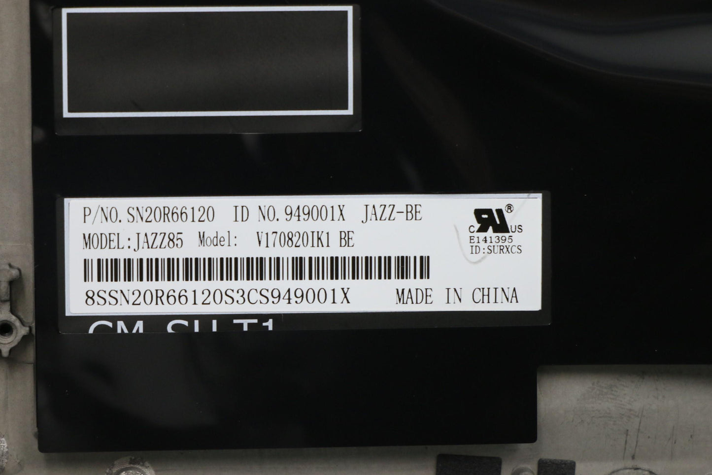 Lenovo Ft491 Log Up Assy W/Bl Kb Blk - 02HM238