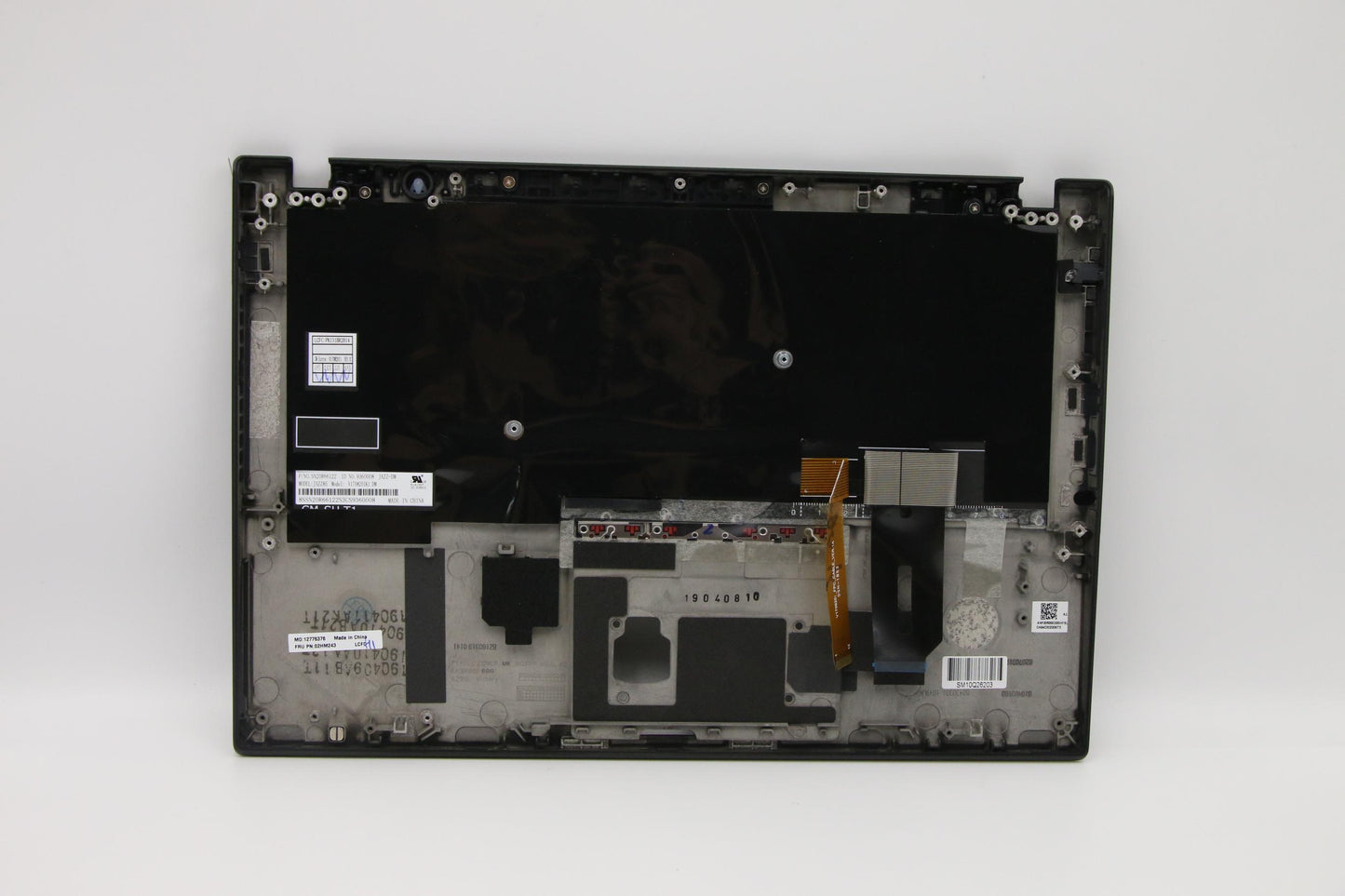 Lenovo Ft491 Log Up Assy W/Bl Kb Blk - 02HM243