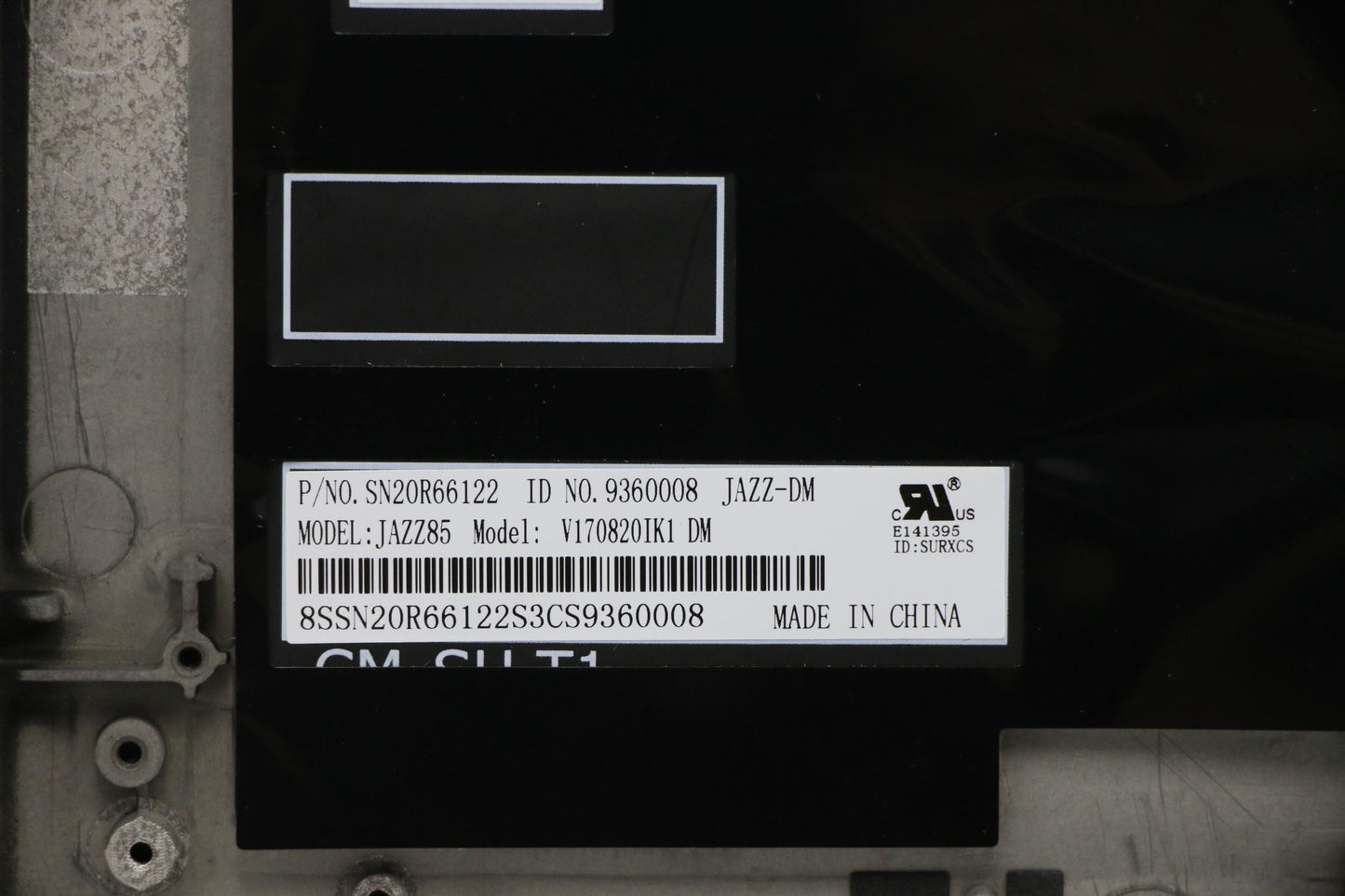 Lenovo Ft491 Log Up Assy W/Bl Kb Blk - 02HM243