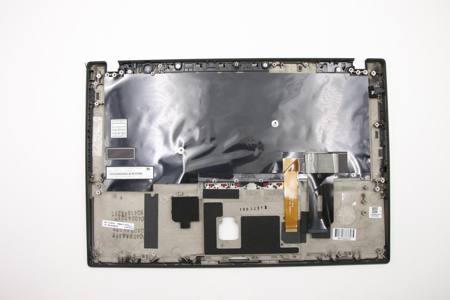 Lenovo Ft491 Log Up Assy W/Bl Kb Blk - 02HM249