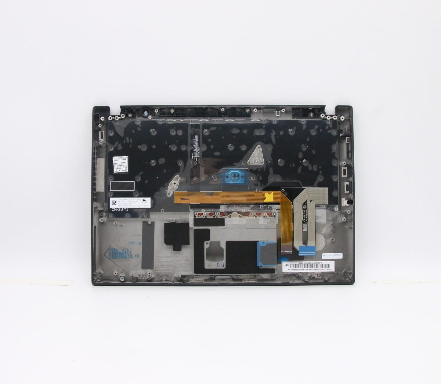 Lenovo Ft491 Log Up Assy W/Bl Kb Blk - 02HM251