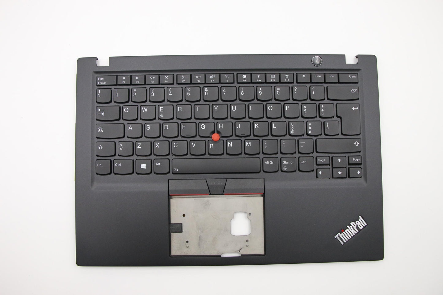 Lenovo Ft491 Log Up Assy W/Bl Kb Blk - 02HM255