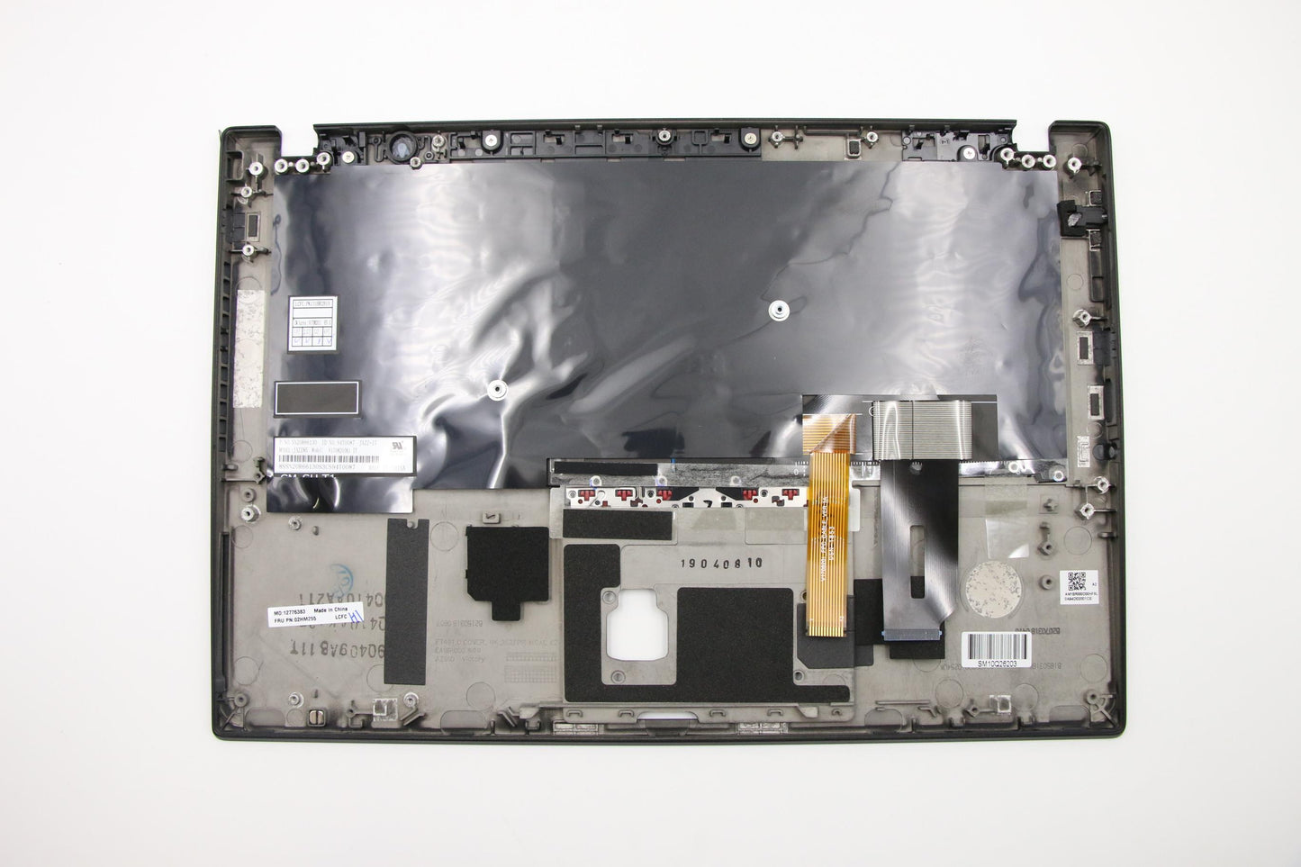 Lenovo Ft491 Log Up Assy W/Bl Kb Blk - 02HM255