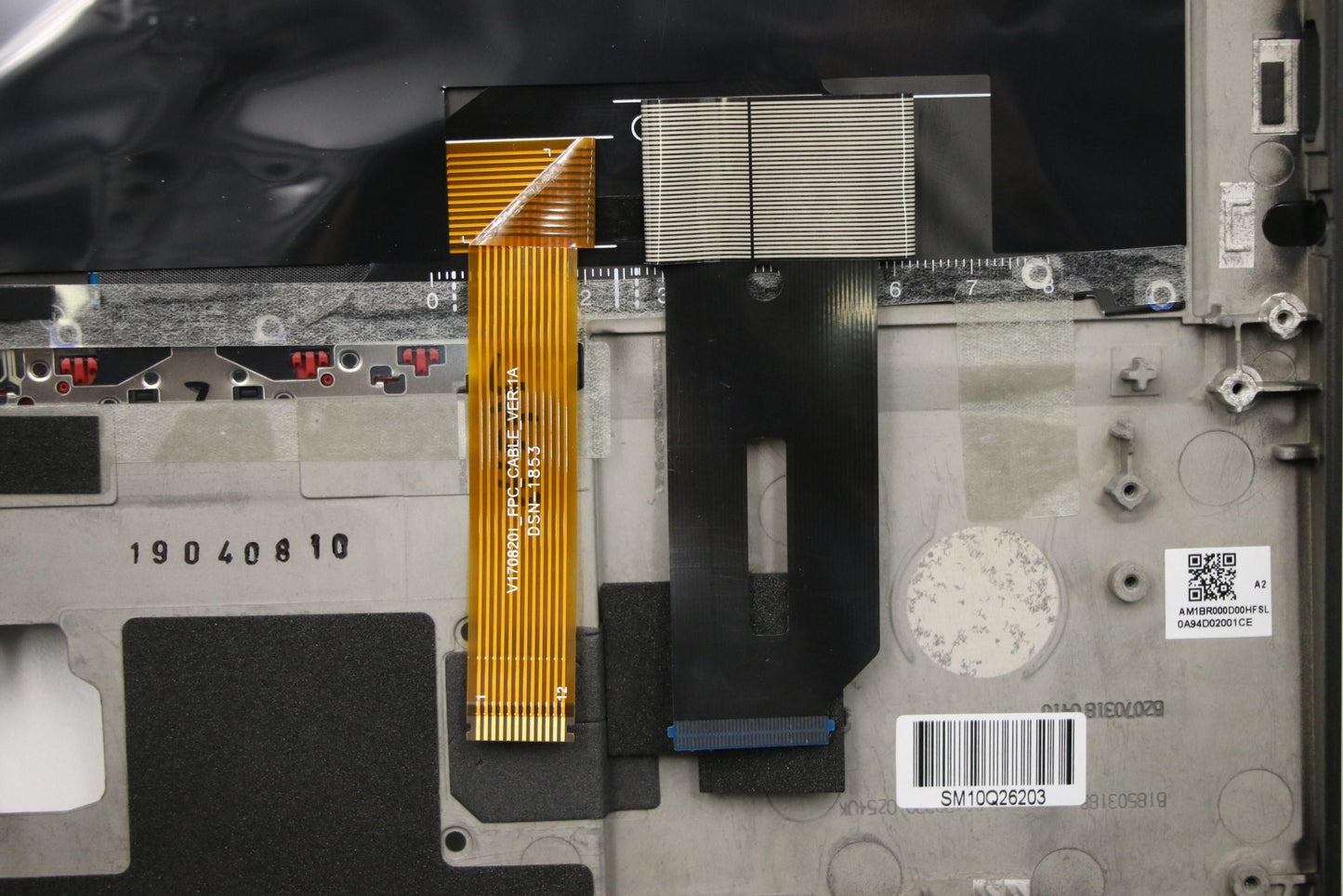 Lenovo Ft491 Log Up Assy W/Bl Kb Blk - 02HM255