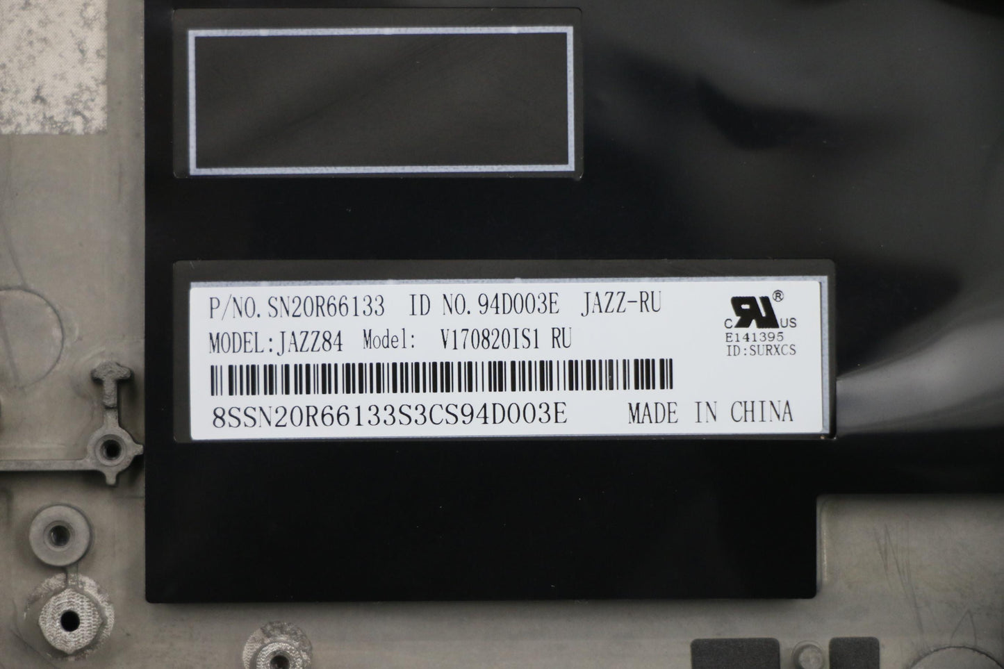 Lenovo Ft491 Log Up Assy W/Bl Kb Blk - 02HM262