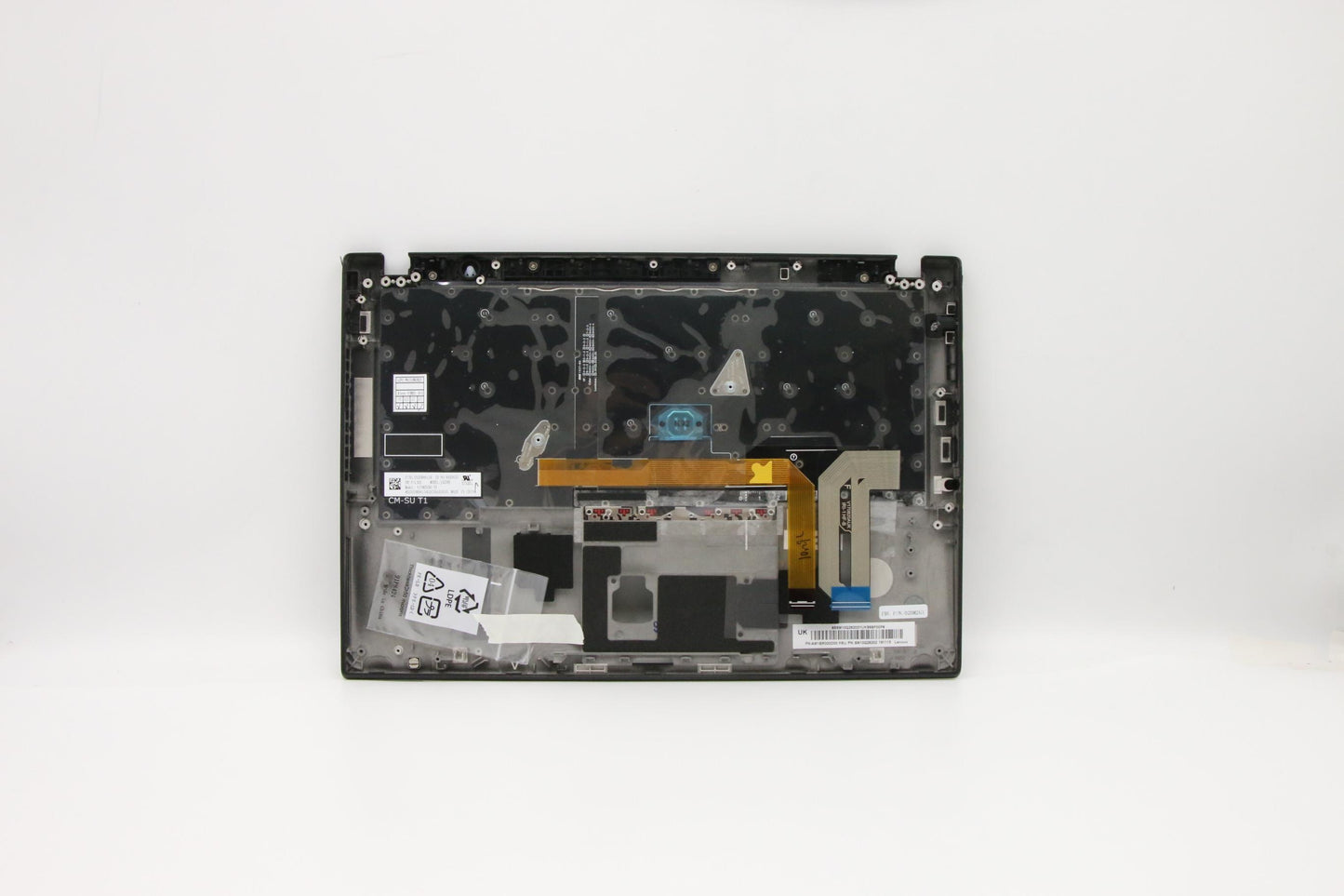 Lenovo Ft491 Log Up Assy W/Bl Kb Blk - 02HM263