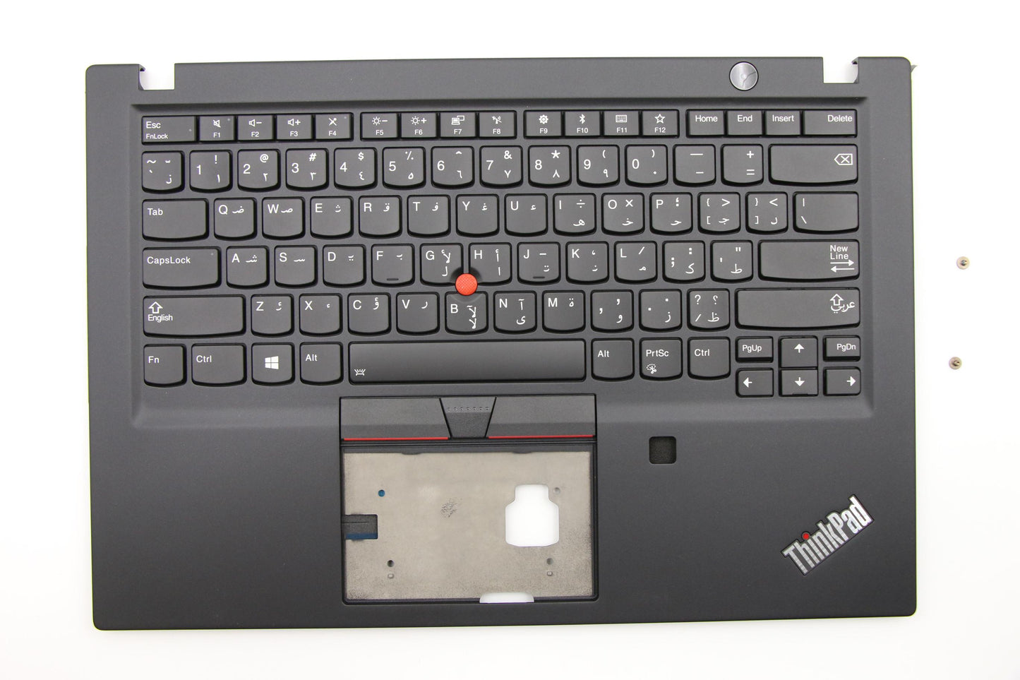Lenovo Ft491 Log Up Assy W/Blkbfprblk - 02HM273