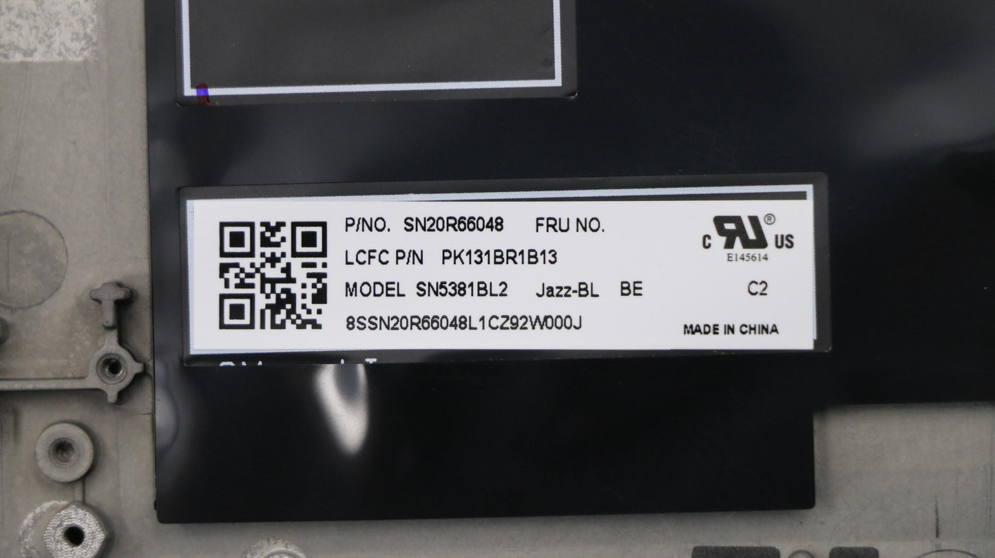Lenovo Ft491 Log Up Assy W/Blkbfprblk - 02HM274