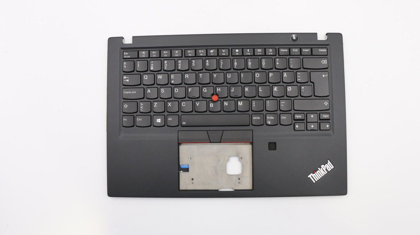 Lenovo Ft491 Log Up Assy W/Blkbfprblk - 02HM279