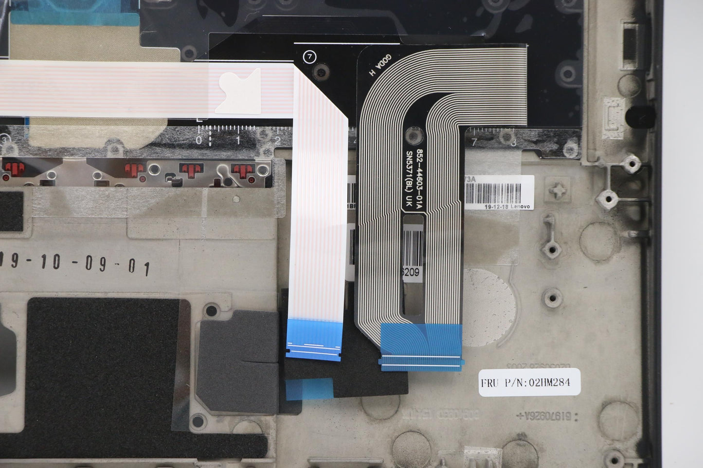 Lenovo Ft491 Log Up Assy W/Blkbfprblk - 02HM284