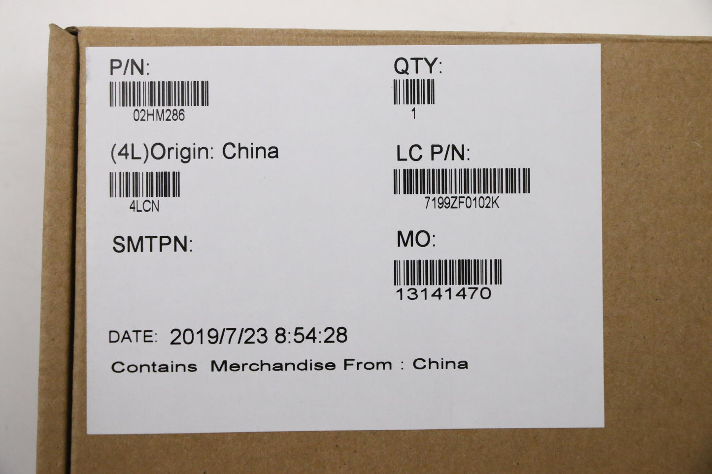 Lenovo Ft491 Log Up Assy W/Blkbfprblk - 02HM286