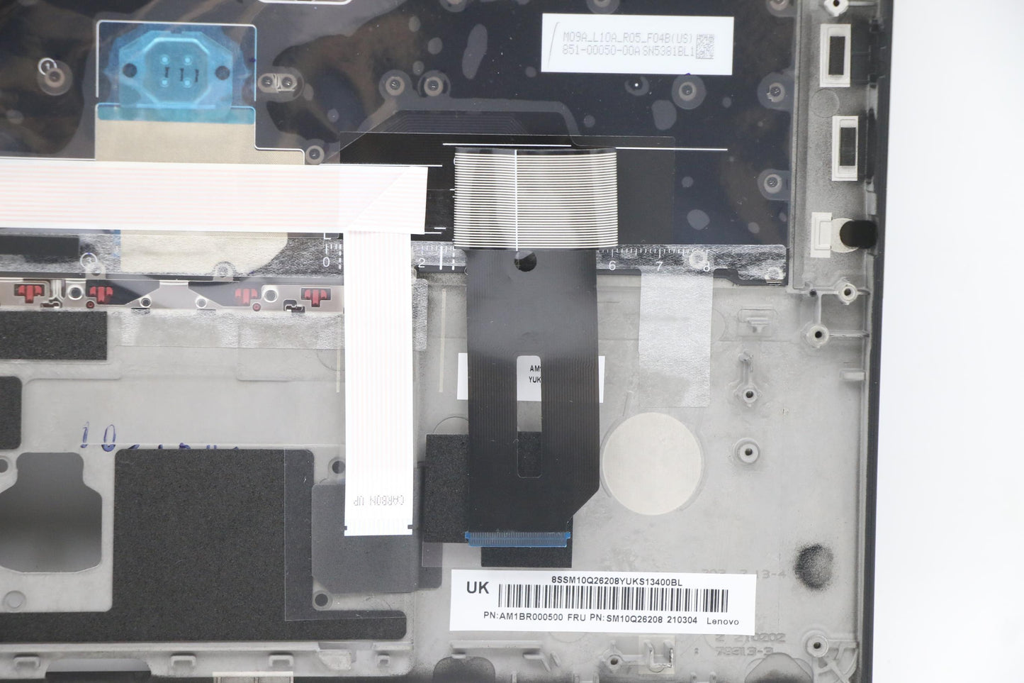 Lenovo Ft491 Log Up Assy W/Blkbfprblk - 02HM288