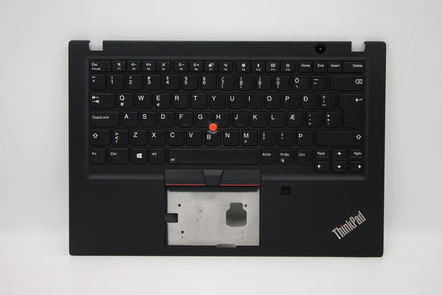 Lenovo Ft491 Log Up Assy W/Blkbfprblk - 02HM289