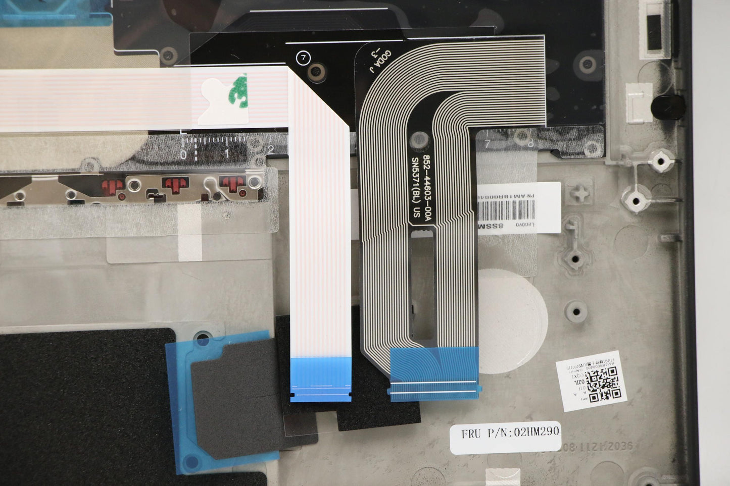 Lenovo Ft491 Log Up Assy W/Blkbfprblk - 02HM290
