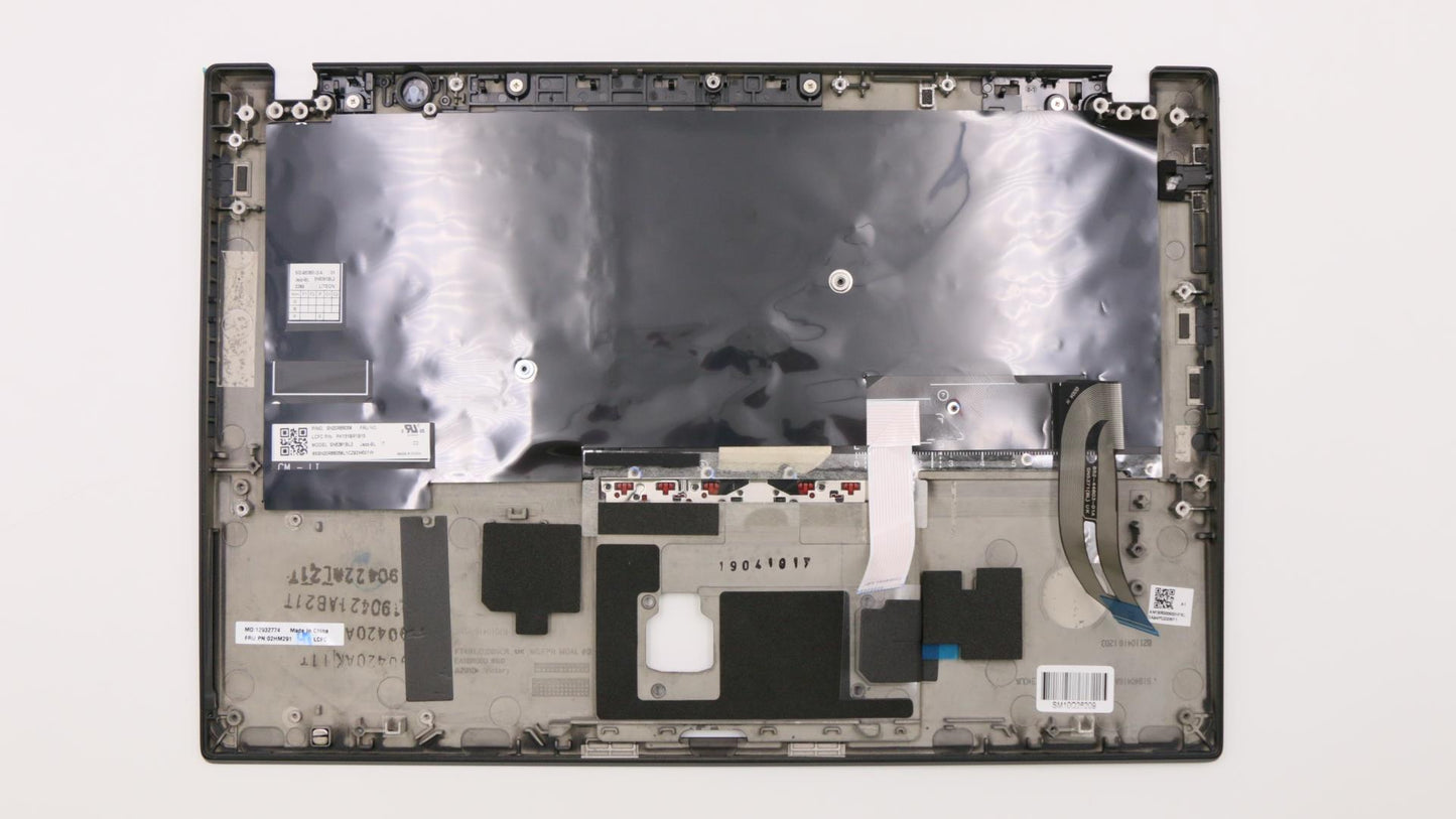 Lenovo Ft491 Log Up Assy W/Blkbfprblk - 02HM291