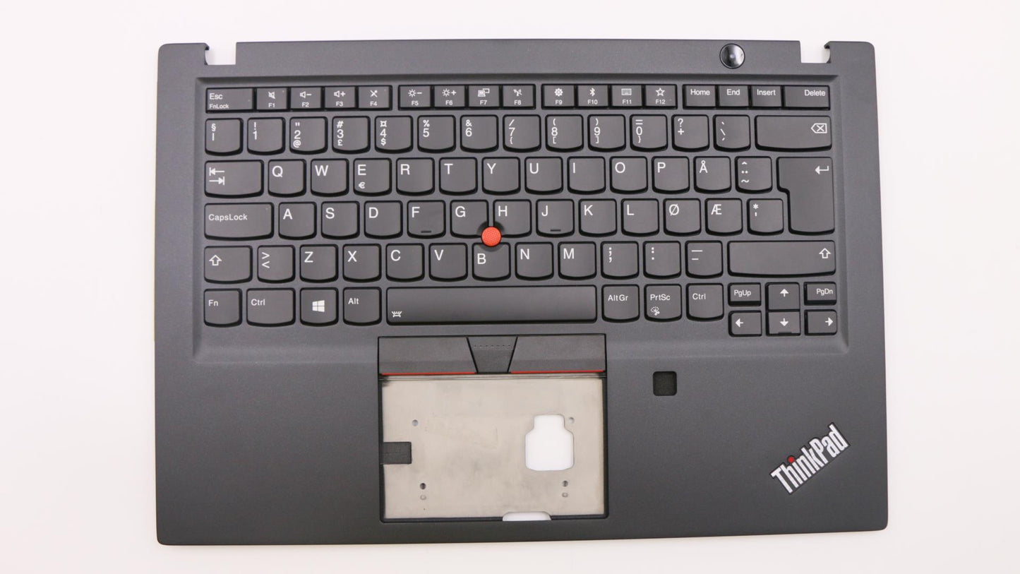 Lenovo Ft491 Log Up Assy W/Blkbfprblk - 02HM295