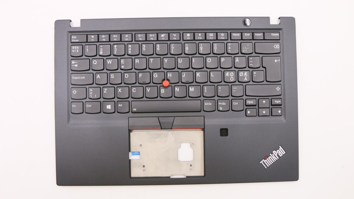 Lenovo Ft491 Log Up Assy W/Blkbfprblk - 02HM296