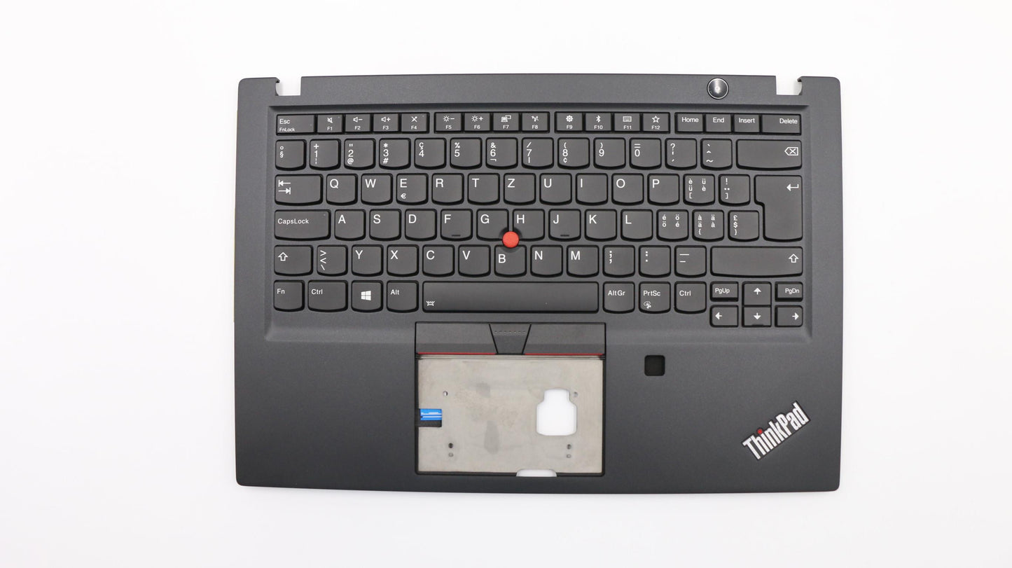 Lenovo Ft491 Log Up Assy W/Blkbfprblk - 02HM302