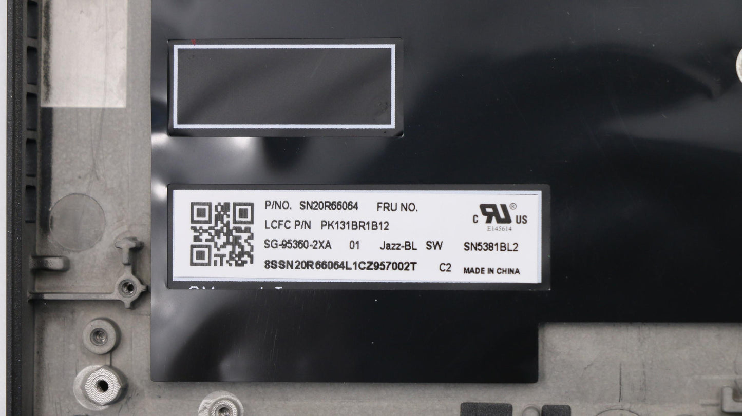 Lenovo Ft491 Log Up Assy W/Blkbfprblk - 02HM302