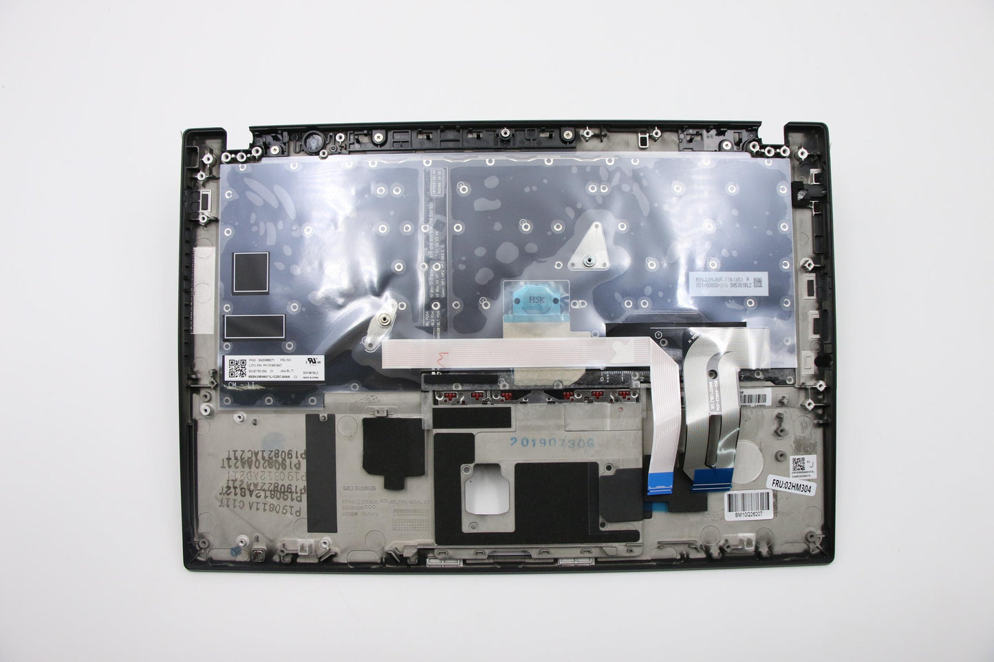 Lenovo Ft491 Log Up Assy W/Blkbfprblk - 02HM304