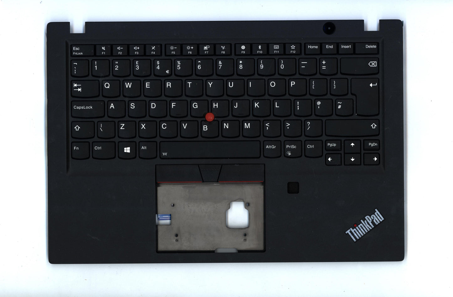 Lenovo Ft491 Log Up Assy W/Blkbfprblk - 02HM307