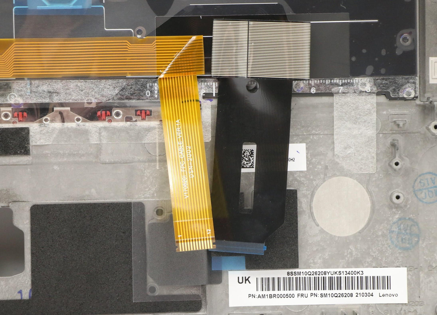 Lenovo Ft491 Log Up Assy W/Blkbfprblk - 02HM308