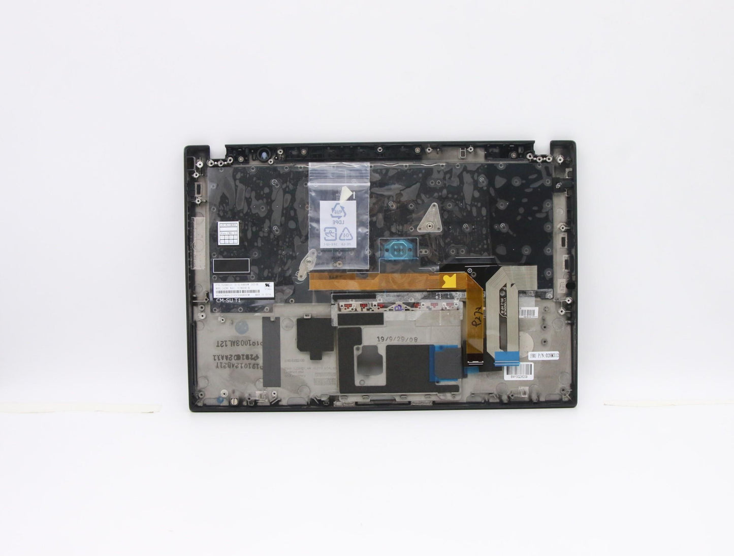 Lenovo Ft491 Log Up Assy W/Blkbfprblk - 02HM312