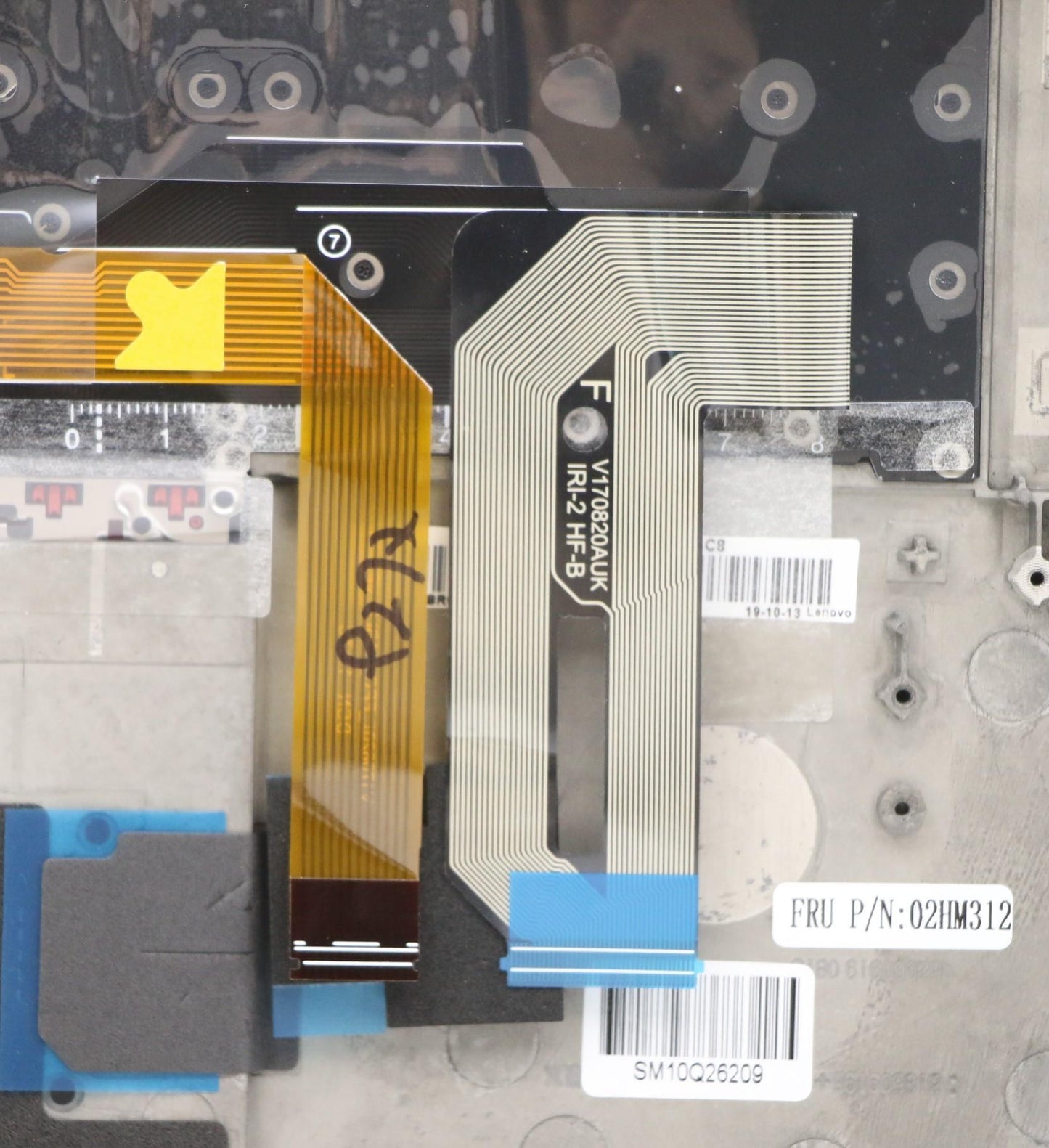 Lenovo Ft491 Log Up Assy W/Blkbfprblk - 02HM312