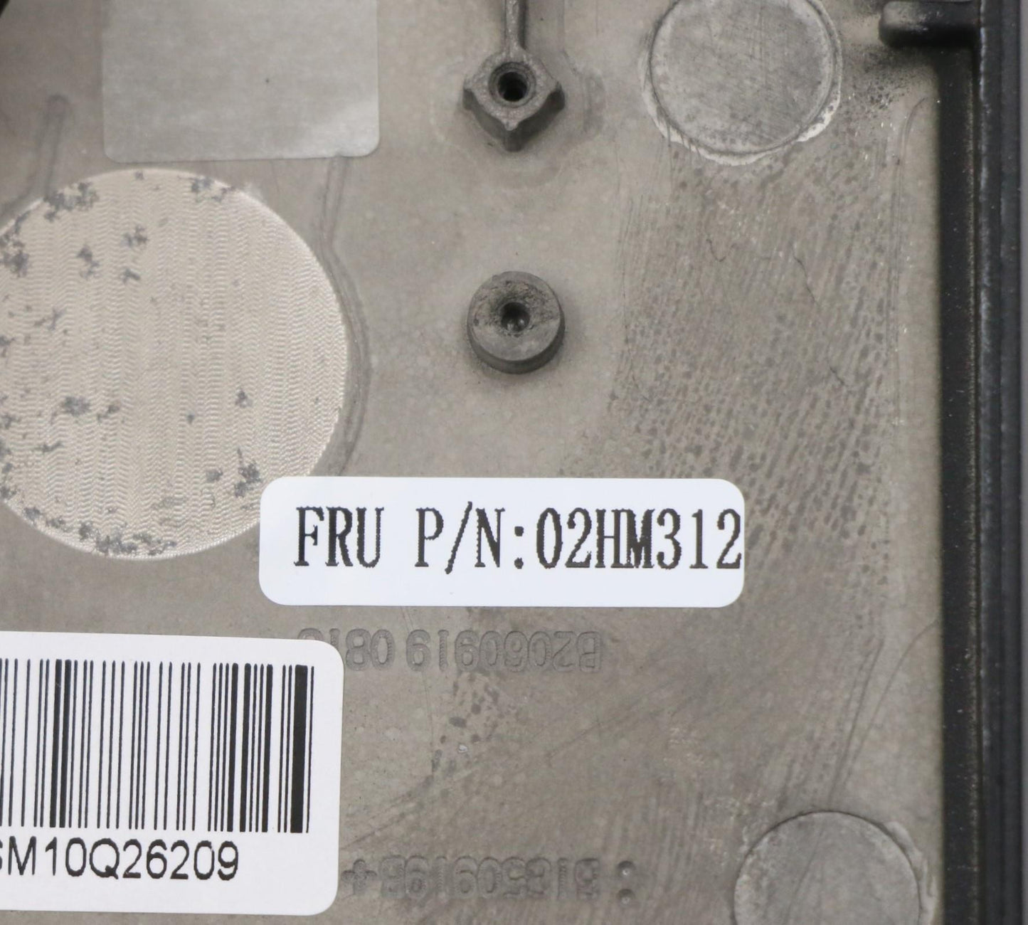 Lenovo Ft491 Log Up Assy W/Blkbfprblk - 02HM312