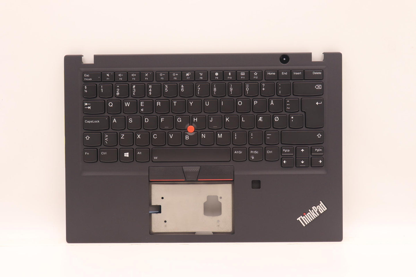 Lenovo Ft491 Log Up Assy W/Blkbfprblk - 02HM315