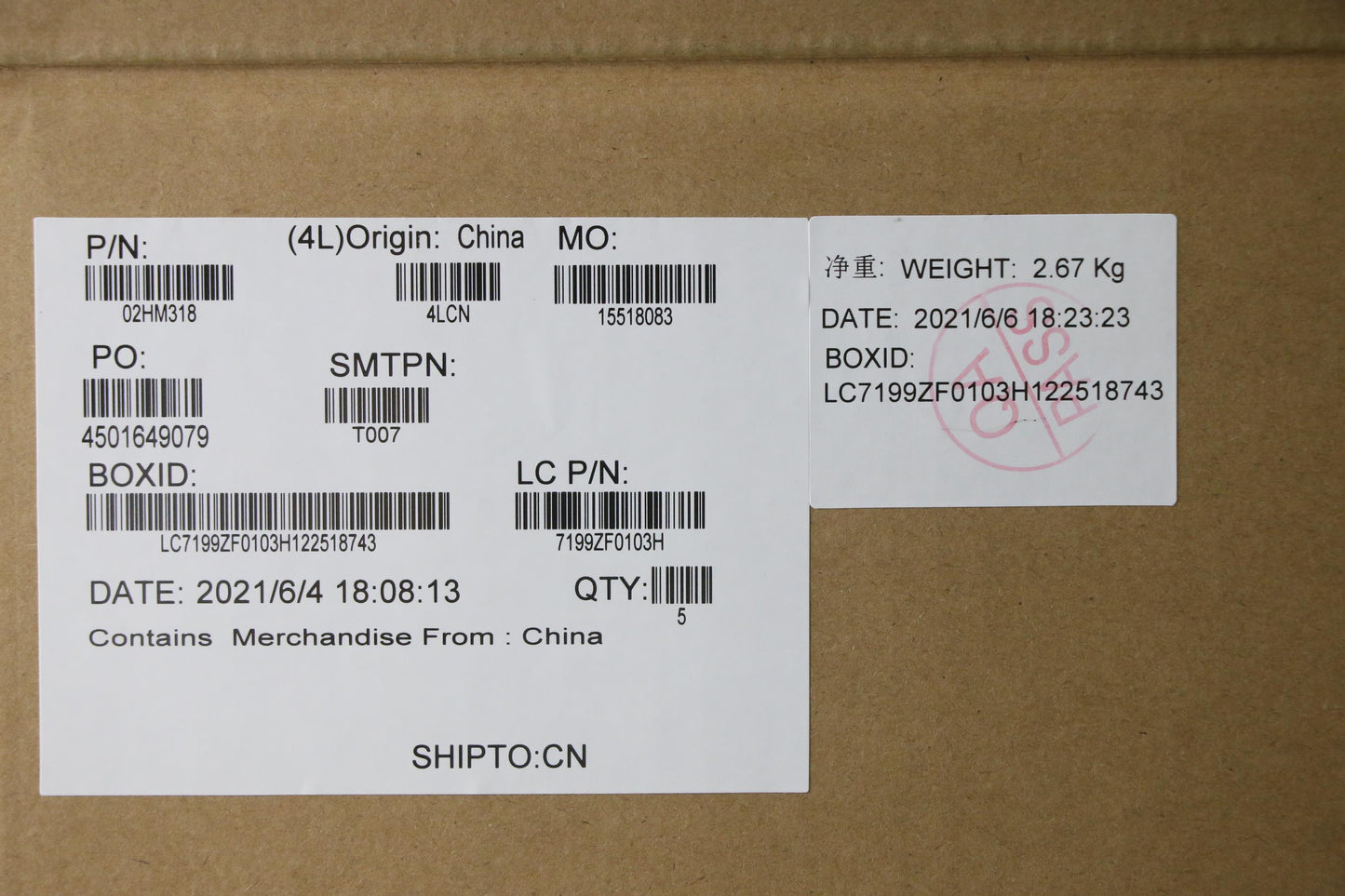 Lenovo Ft491 Log Up Assy W/Blkbfprblk - 02HM318