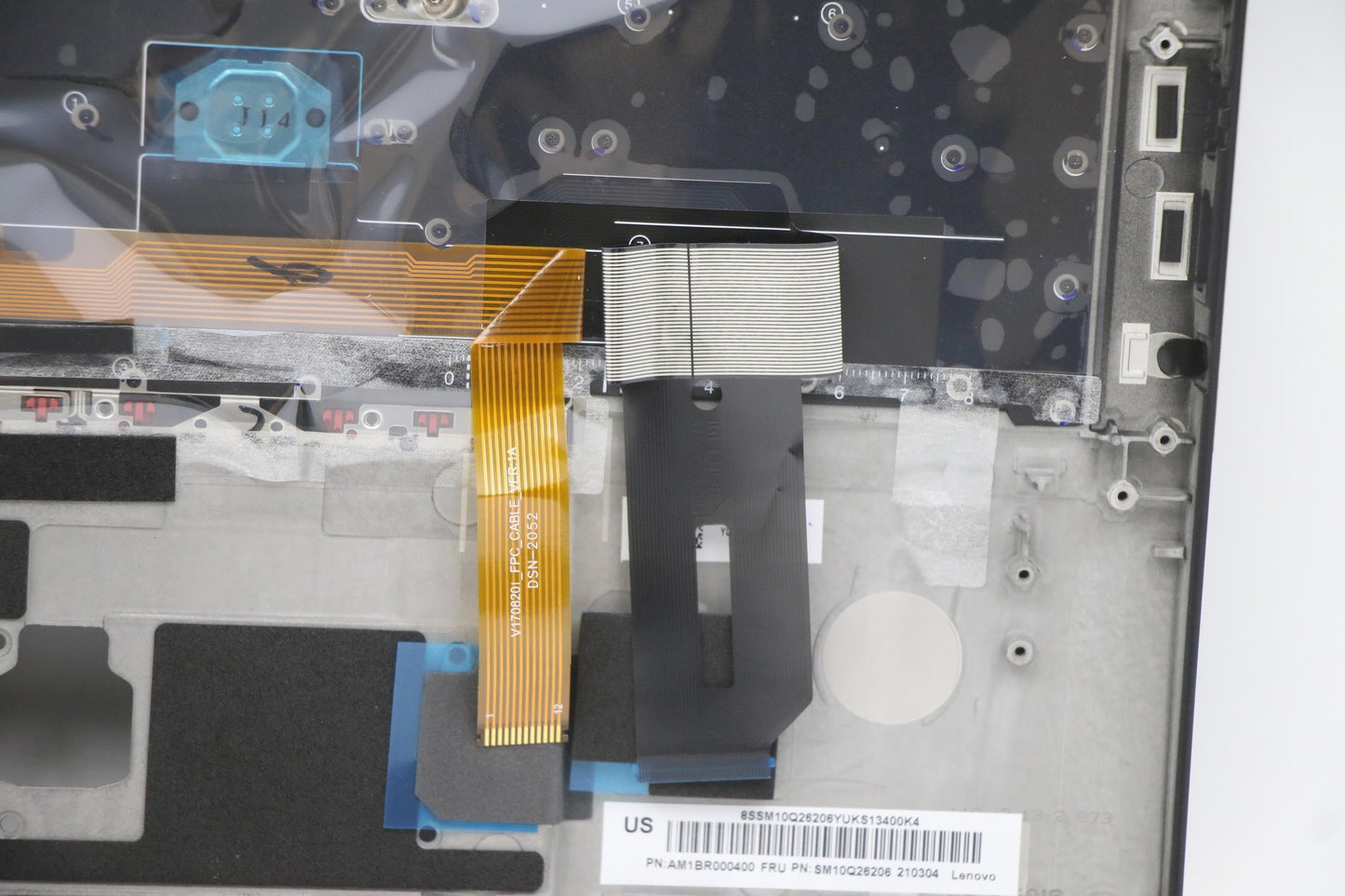 Lenovo Ft491 Log Up Assy W/Blkbfprblk - 02HM318