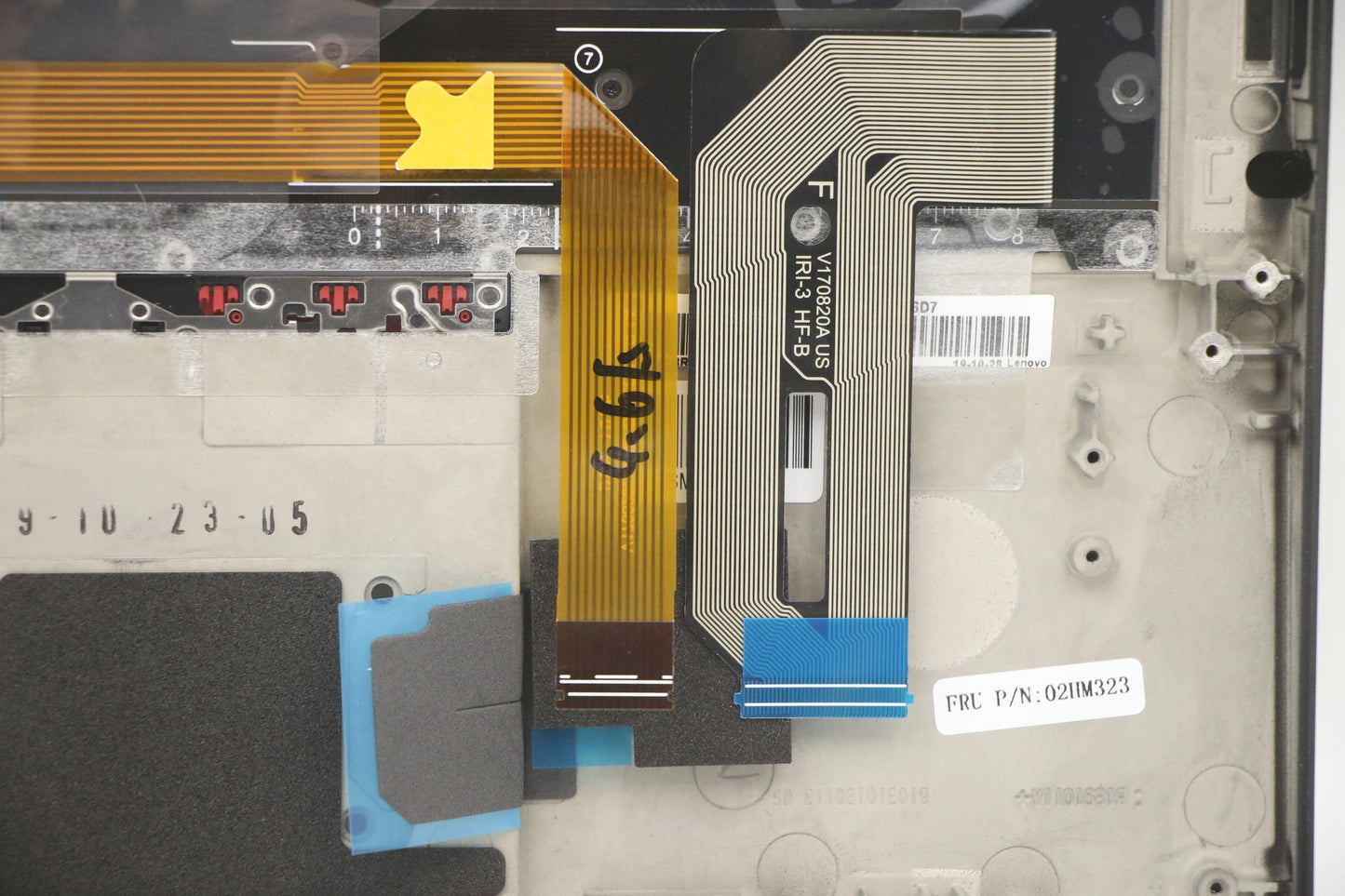 Lenovo Ft491 Log Up Assy W/Blkbfprblk - 02HM323