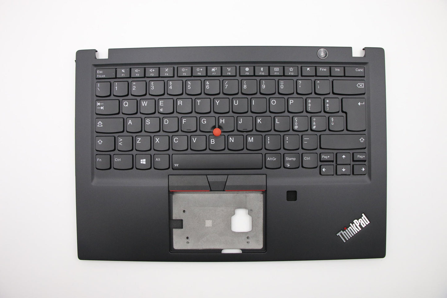 Lenovo Ft491 Log Up Assy W/Blkbfprblk - 02HM327