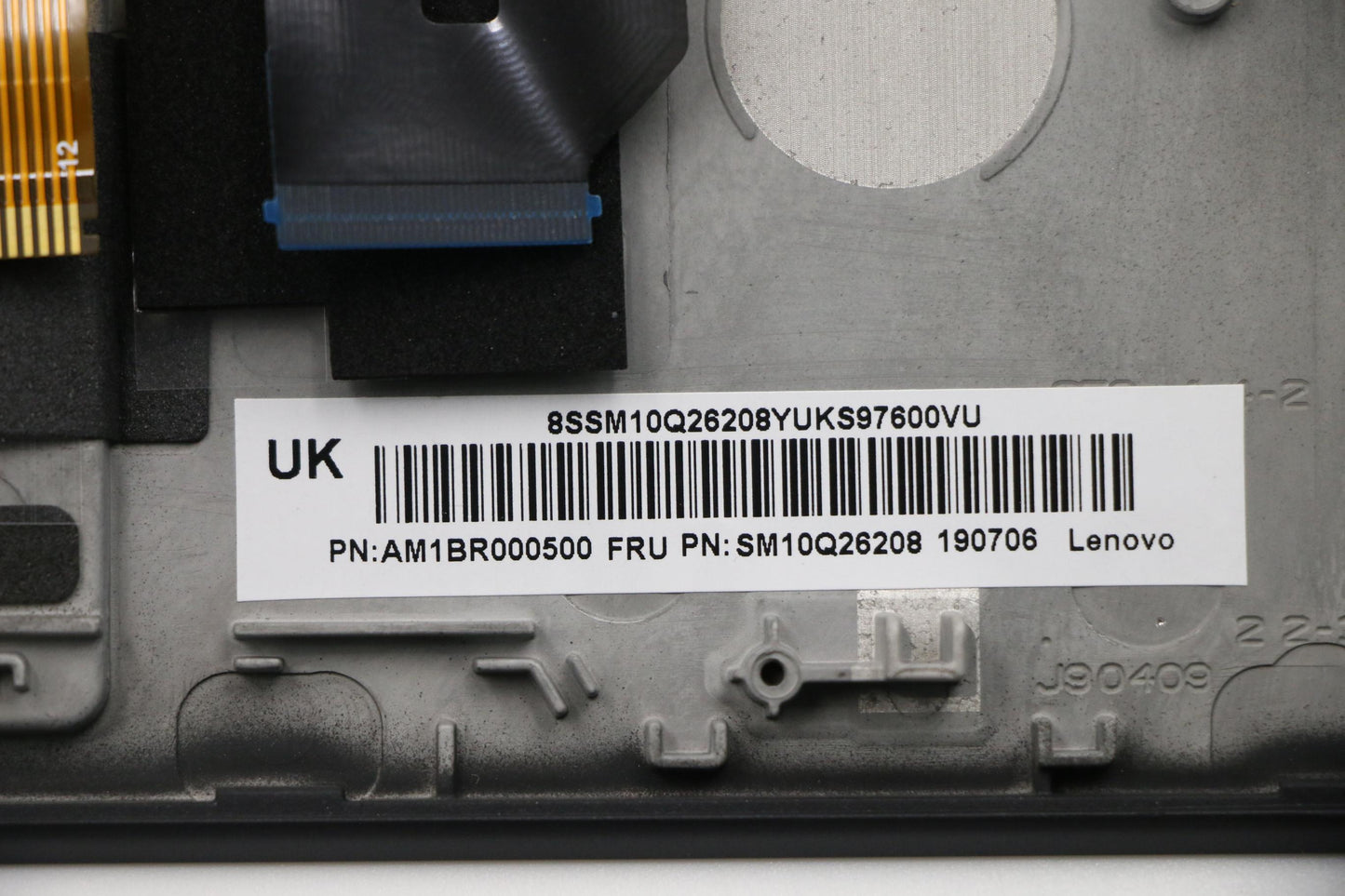 Lenovo Ft491 Log Up Assy W/Blkbfprblk - 02HM327