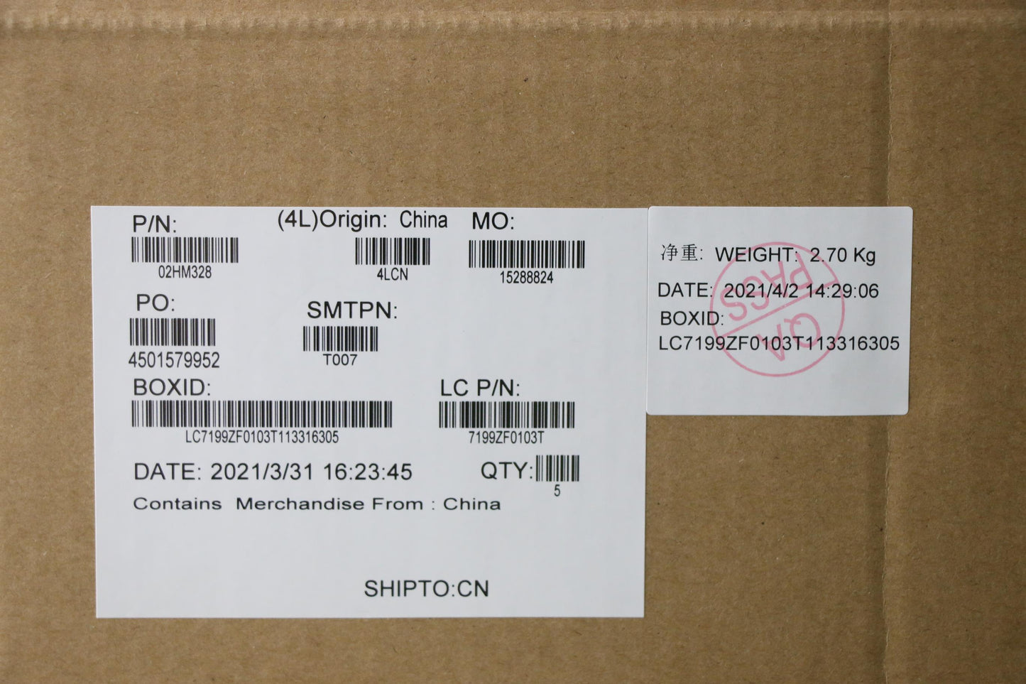 Lenovo Ft491 Log Up Assy W/Blkbfprblk - 02HM328