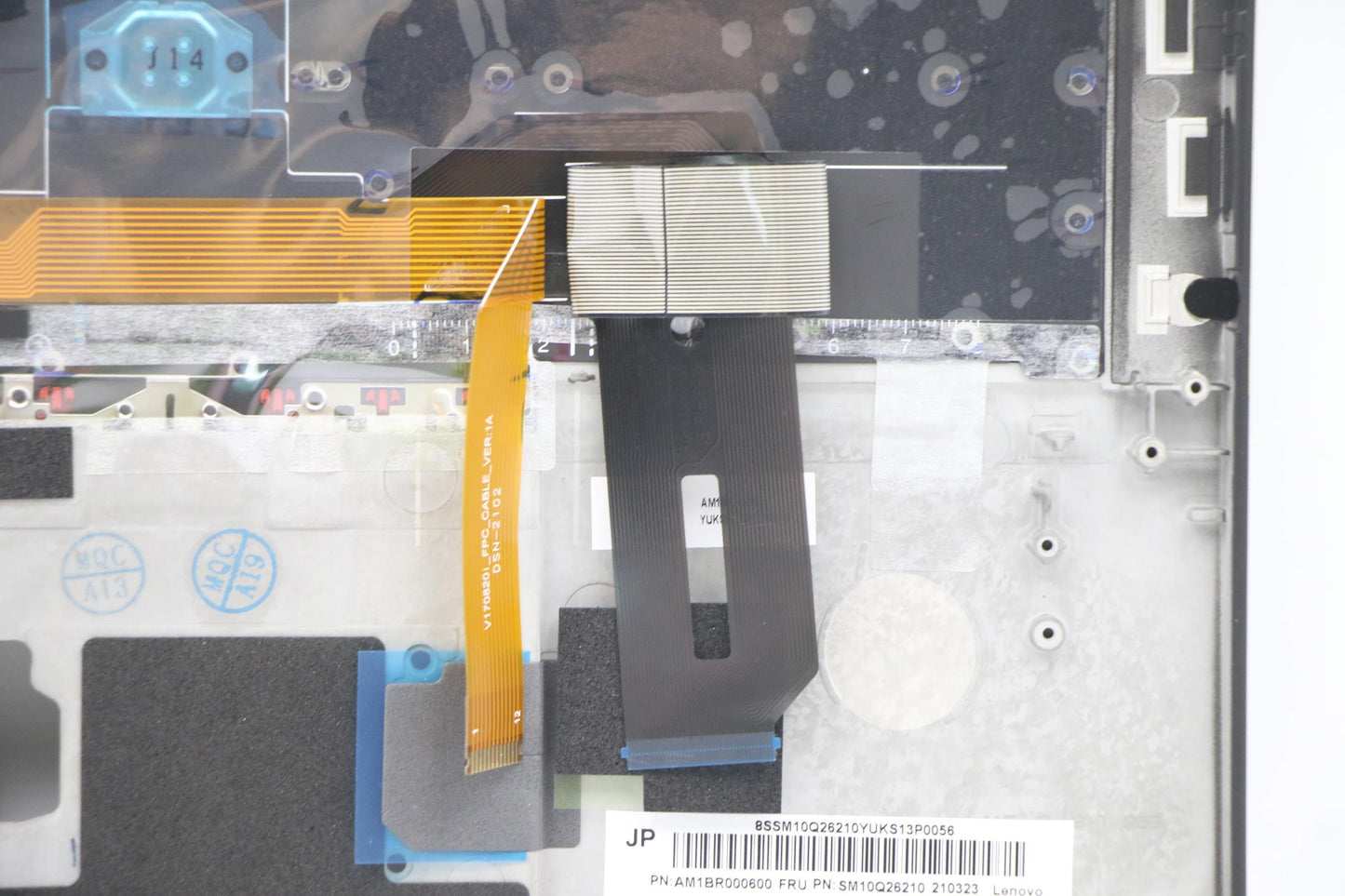 Lenovo Ft491 Log Up Assy W/Blkbfprblk - 02HM328